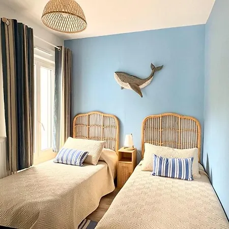 Дом отдыха Les Mouettes 2, Agreable 6 Personnes, 4 Chambres, A 5 Minutes De La Grande *